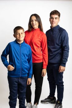 SUDADERA TÉCNICA UNISEX NAPOLI CREMALLERA ENTERA ADULTO | NIÑO