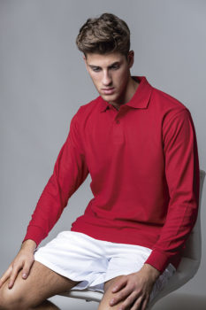 POLO PIQUÉ 210gr MANGA LARGA ADULTO