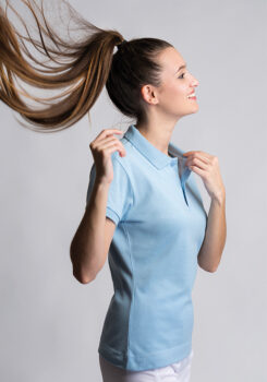 POLO PIQUÉ 190gr MANGA CORTA WOMAN