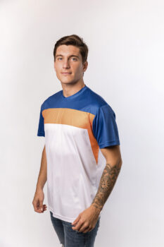 CAMISETA TÉCNICA RECICLADA ICON TRICOLOR ADULTO